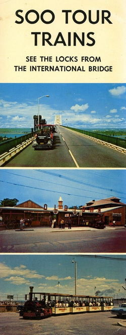 Soo Train Tours - Postcard Info And Momentos (newer photo)